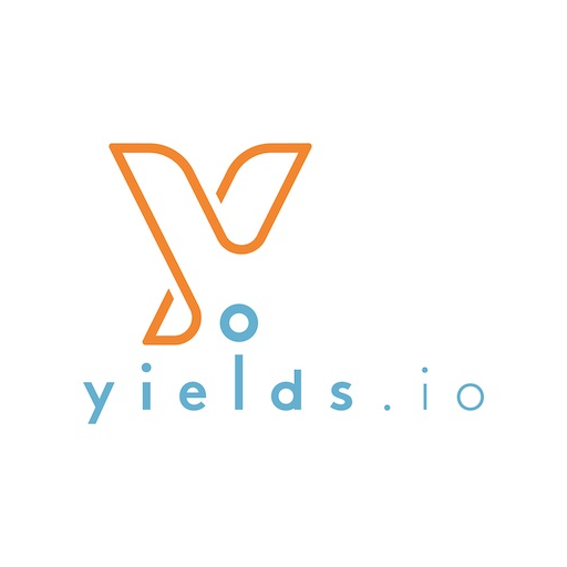 Logo of Yields.io, FinTech company